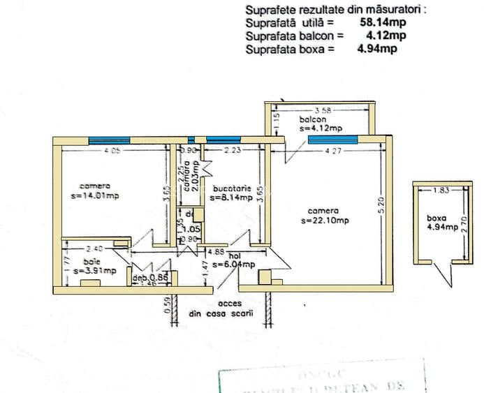 2 camere decomandat, 67 mp – Inel 2 Primo | Mobilat, parcare, boxa - 1