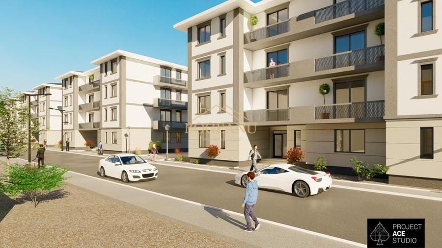 BG143- Apartament 1 cameră bloc nou | terasă | parcare inclusă | Giroc - 3