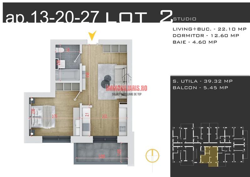 Theodor Pallady-Metrou, Discount Parcare, Direct Dezvoltator - 1