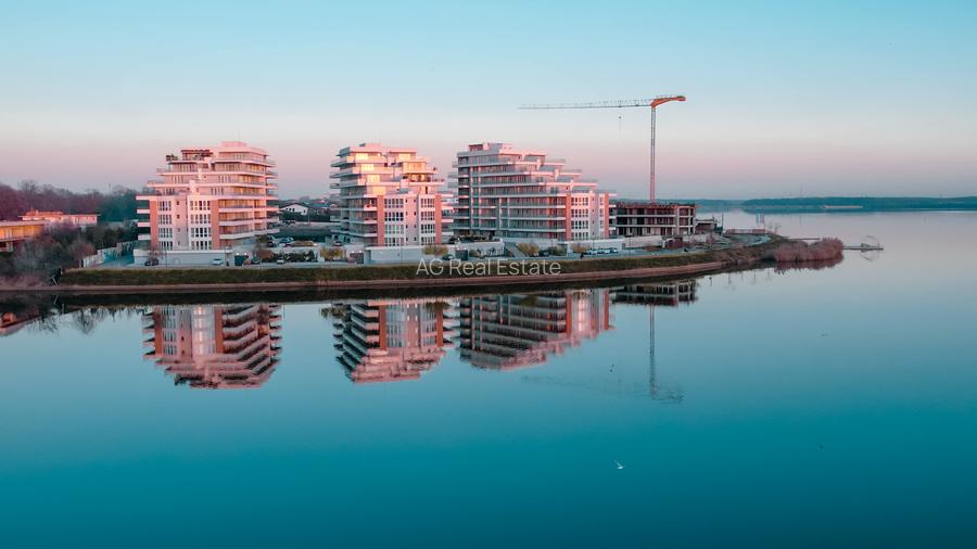 2 Camere Pe Lac Mobilat Utilat Nou Lebada Lake Residence Etaj 4 - 20