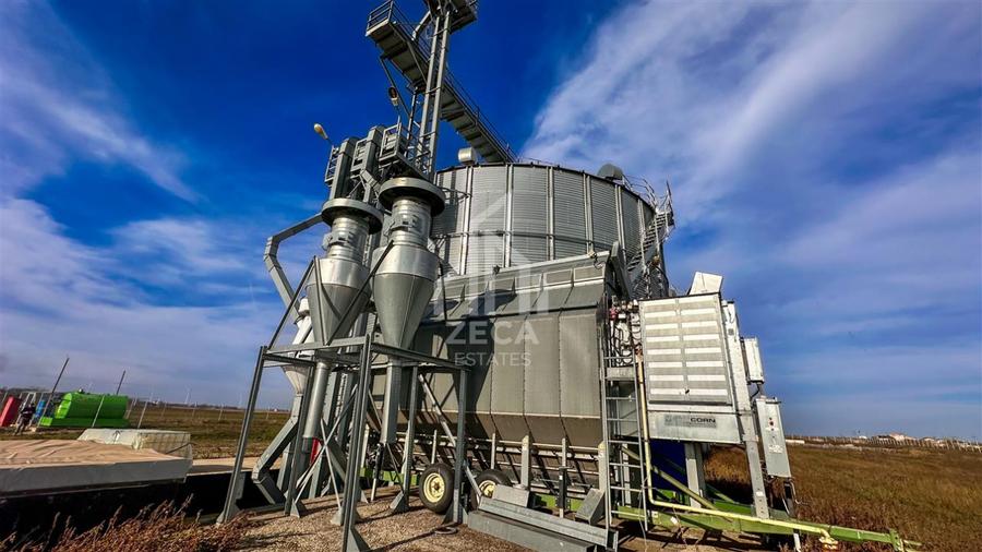 Siloz cu capacitate 3000 tone (+3000t pista betonata) | 2 ha teren - 4