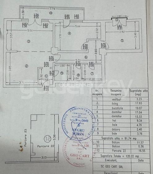 Apartament cu 3 camere langa Jollie Ville - 1
