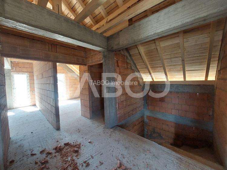 Casa de vanzare 147 mpu si 5 camere 434 mp teren Cristian Sibiu - 9