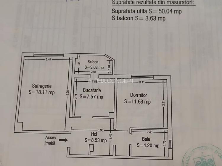 Apartament 2 camere  Gara. - 6