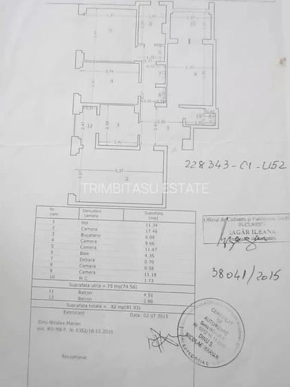 Apartament 4 camere Pantelimon -Vergului -Costin Georgian - 1