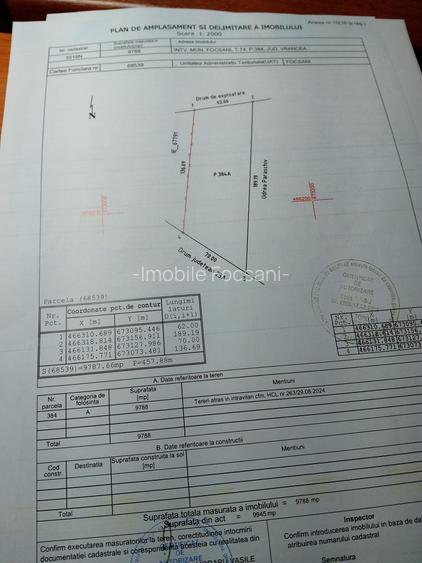 Teren Focsani-9788 mp-D=70 ml - 3