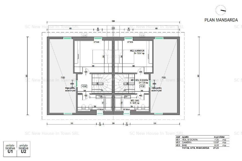 Cartier Izvor! Casa cu proiect inovativ, Eficienta Energetic! - 10