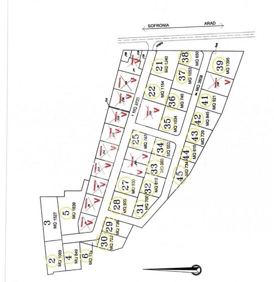 Teren intravilan in Cartierul Verona, in Arad. - 2