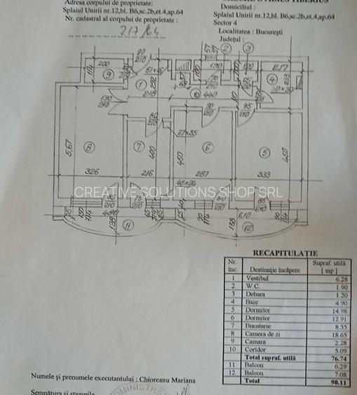 Apartament 3 camere Premium | Prima Închiriere după Renovare | Splaiul Unirii - 18