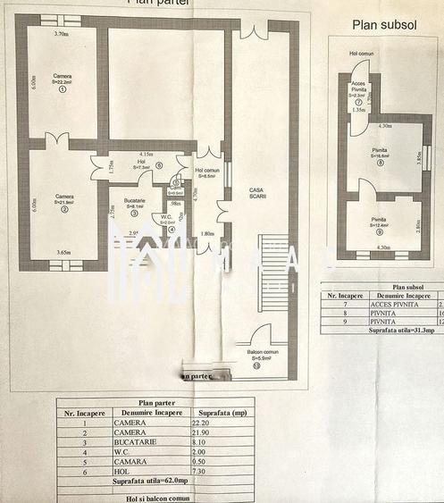 Apartament 2 camere garaj pivnita 31mp  zona Andrei Saguna - 1