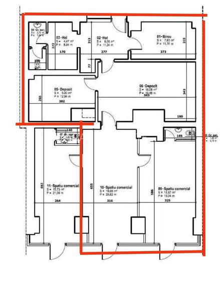 Spatiu comercial Stradal Mosilor Parter - 9