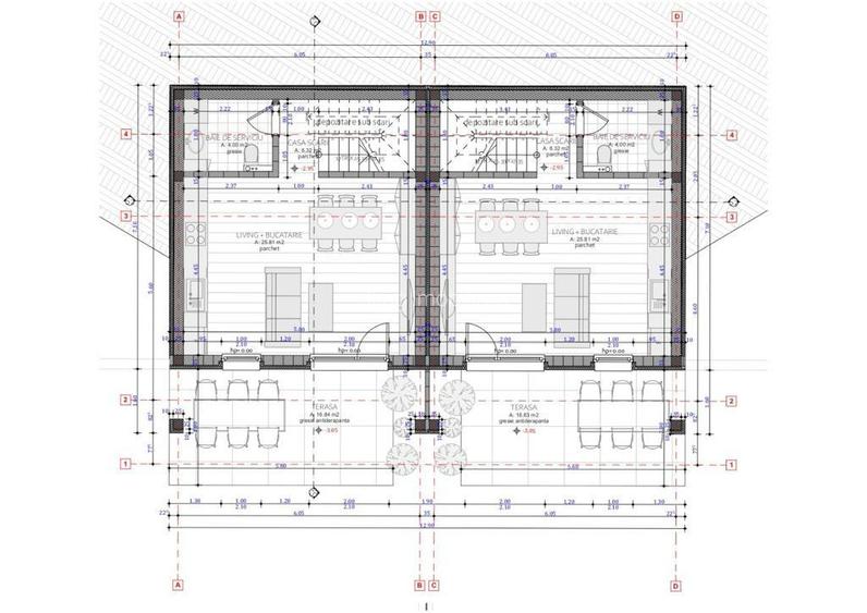 Casa tip Duplex panoramic, 4 camere, 110 mp, teren 225 mp,zona Fagului - 9