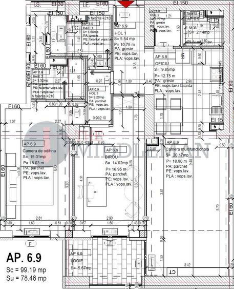 Apartament cu 3 camere si 3 bai langa Mall Veranda - 2