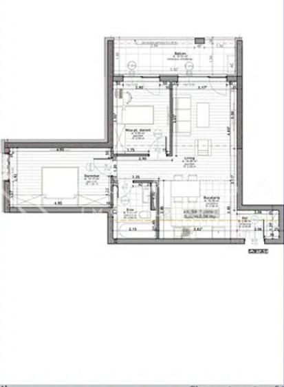 | Apartament 3 camere | 63 mp | Et. intermediar | Zorilor - Frunzisului | - 8