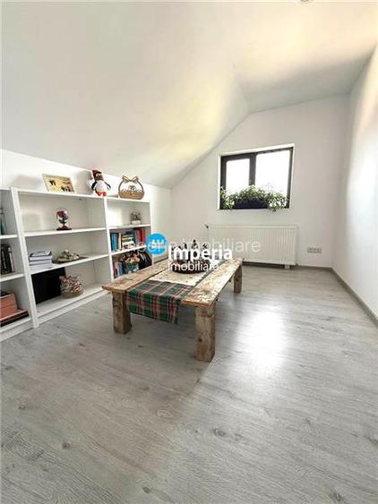 Casa superba 4 cam, mobilata, teren 509 mp, terasa, Lunca Cetatuii Iasi - 6