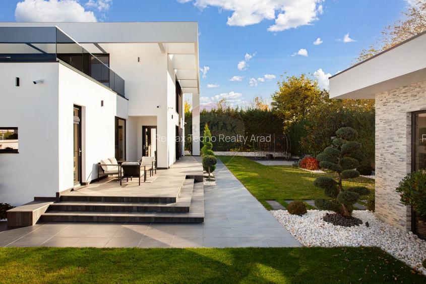 Vilă de lux stil mediteranian de vânzare zona Aradul Nou-Tabacovici - 7