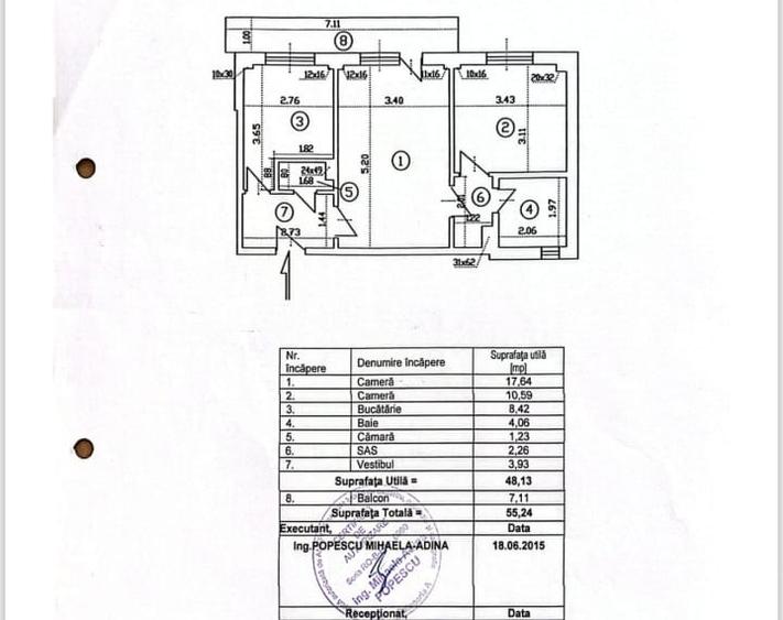Mosilor - Obor - Apartament 2 camere - 5