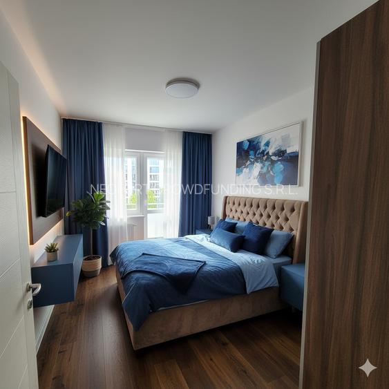 Neofort 84-Studio modern 2026, ideal chirie,bloc nou Titan, incalzire pardoseala - 3