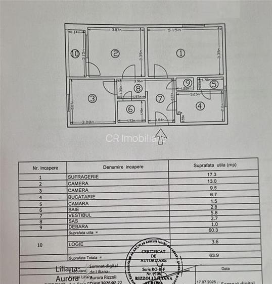 Apartament 3 camere Dristor Camil Ressu - 9