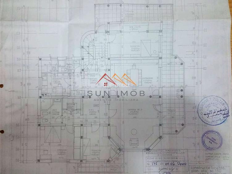 Vila D+P+E+M, teren 1950 mp, suprafata utila 621 mp, Campina, Prahova - 8