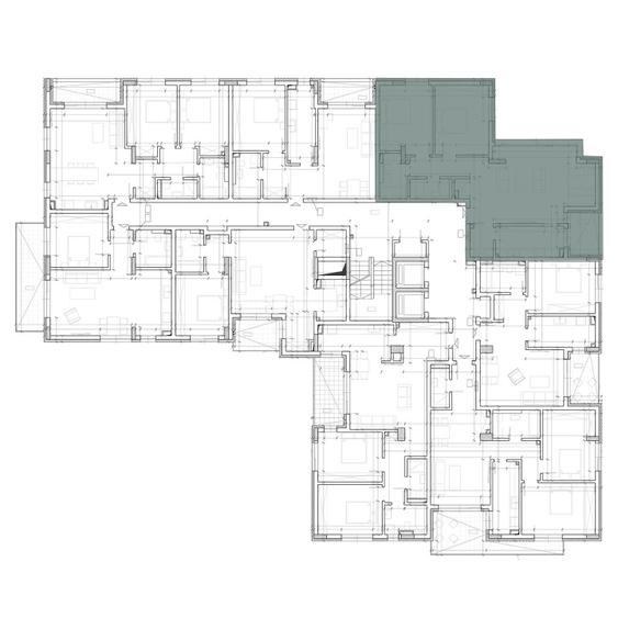 Apartament de 3 camere, 90,3 mp ANDREI MURESANU - 2