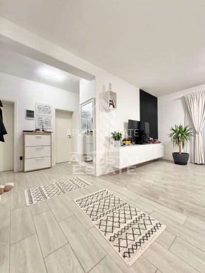 Apartament cu 3 camere mobilat, 70 mp utili, in Giroc la etajul 2. - 12