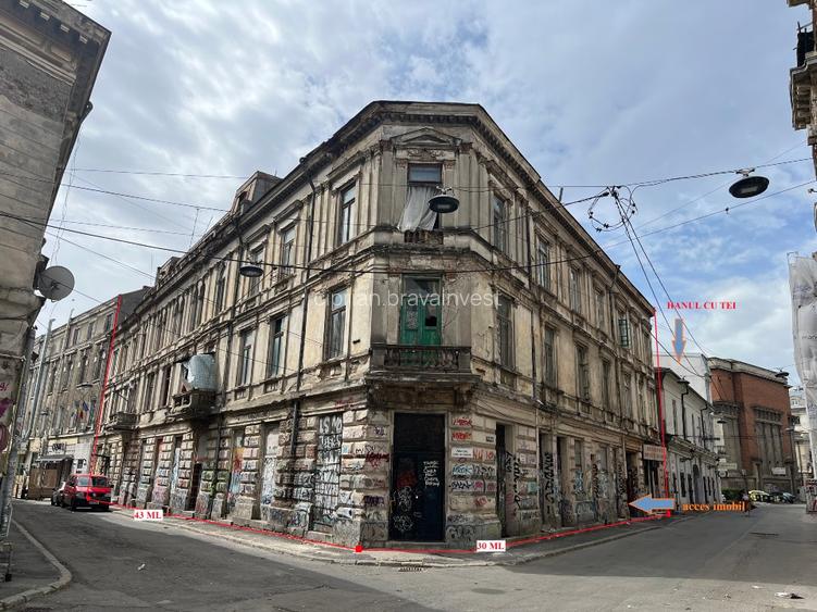 1015 MP Teren I S+P+2E I Curte Interioara I Spatii Comerciale I Front 73 ML I - 3