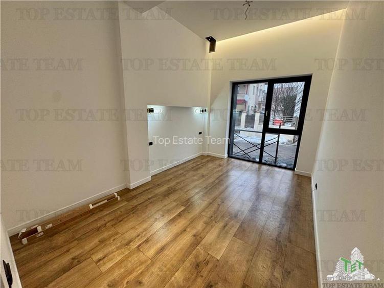 Apartament mobilat si utilat cu 3 camere de inchiriat + gradina 28mp in zona de - 12