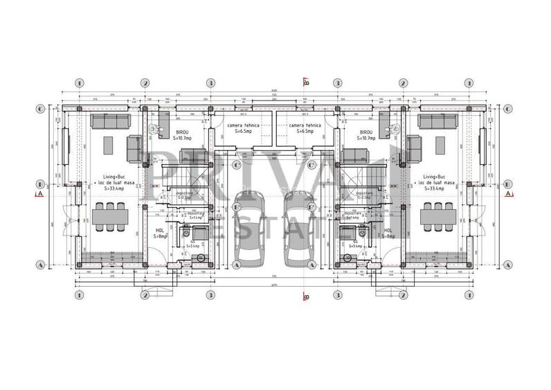 Duplex despartit de camera tehnica, 117 mp utili, Dumbravita - 12