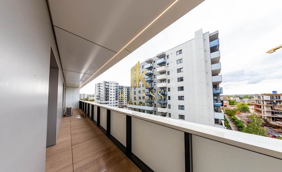 3 camere Cortina North, 104 mp, terasa 25 mp, parcare - 15