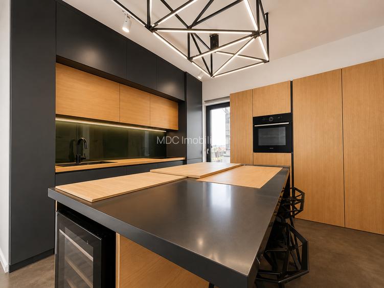 Apartament modern, complet mobilat și utilat | 2 terase - 6