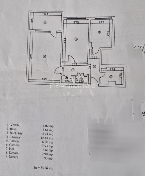 2 camere, et 8/10, 56mp, anvelopat-Gorjului - 9