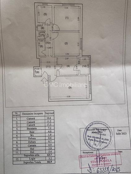 De vanzare apartament 3 camere 2 bai zona Crangasi - 14