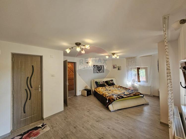 Casă solidă din cărămidă, mobilată, garaj, teren generos – Tarcău - 33