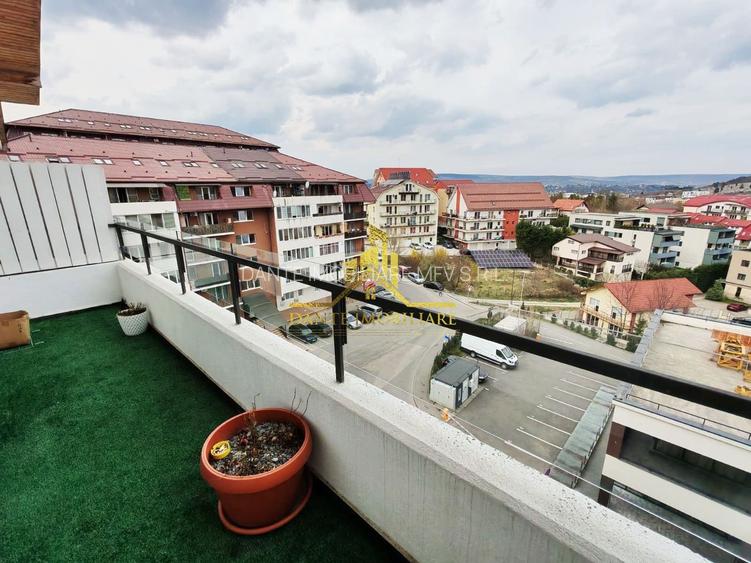 2 camere, spatios, mobilat modern, bloc nou, terasa, Manastur - 8