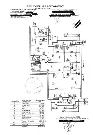 Apartament 4 Camere - Decebal - 115 MP - Decomandat - Metrou P-ta Muncii - 1