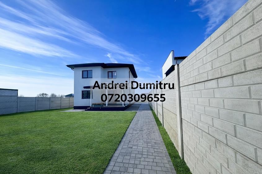 Casă individuală 4 camere de vânzare în Berceni – teren 450 mp, finalizată, gaz - 6