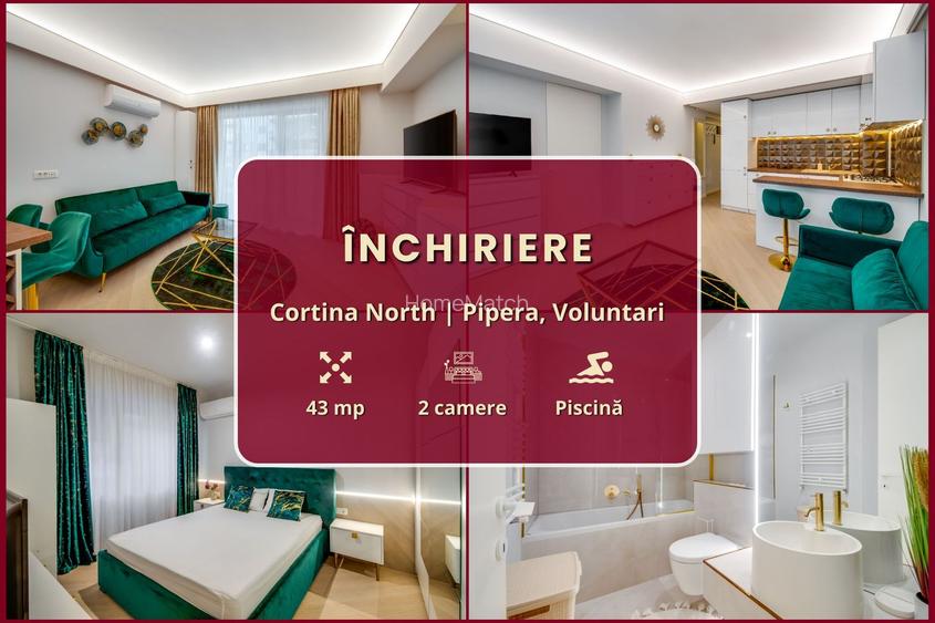Cortina North || 2 camere || Piscină - 2