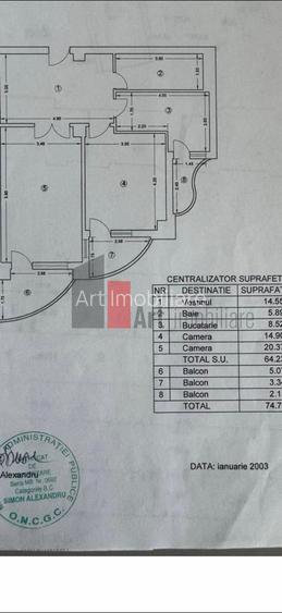 Apartament cu doua camere de vanzare-Unirii-Alba Iulia - 5