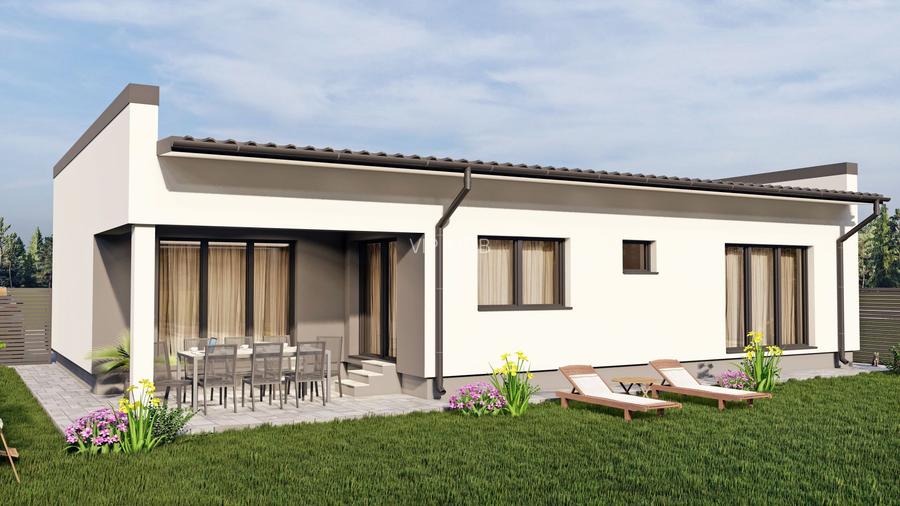 Casa individuala din caramida 4 camere Cartier Izvor Tarlungeni Brasov - 11