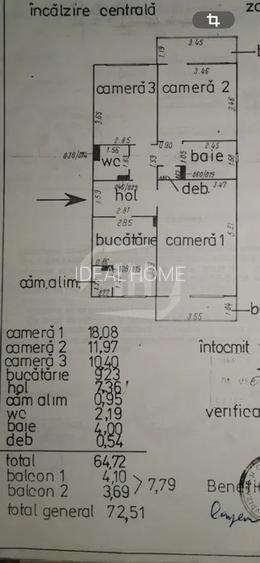 Apartament 3 camere, renovabil, Zorilor - 2