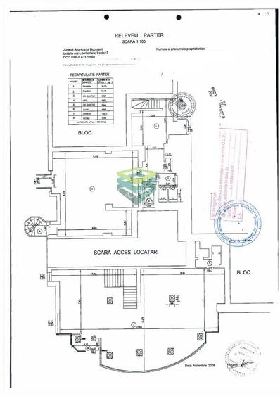 Spatiu birouri mezanin Bd. Unirii colt Lucian Blaga - 2