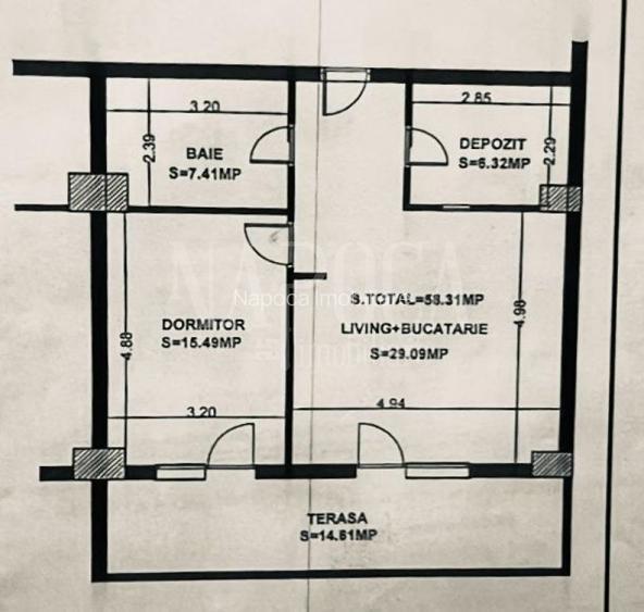 Apartament 2 camere de vanzare in Intre Lacuri, Cluj Napoca - 6