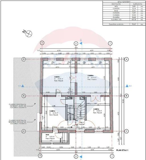 Clădire pt clinică stomatologică 10 camere, S + P + E, teren 282 mp - 12