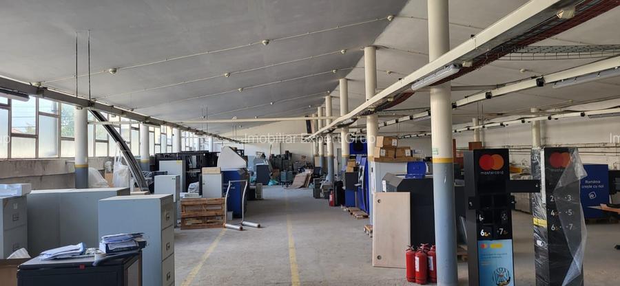 Spatiu industrial 1105 mp ideal pentru severe/ data center/backup date. - 6