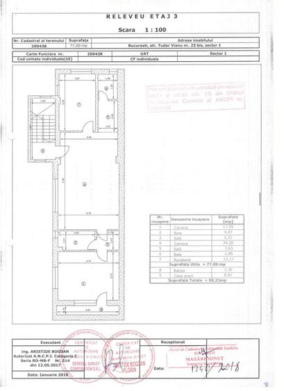 Apt premium utilat nou 2 dormitoare Dorobanti - 13