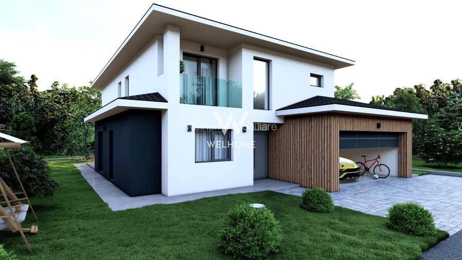 Casa Sibiu, Selimbar - 5 camere, 3 bai, garaj - - 11