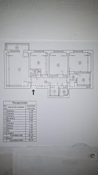 Apartament 3 camere, 2 băi cu geam, aproape de metrou Gorjului. Bloc din 1981 - 1
