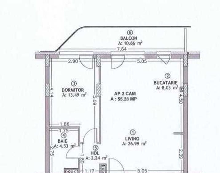 Apartament 2 camere Eroilor Residence Mobilat si Utilat - 8