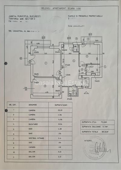 Apartament 3 camere de închiriat | Calea Moșilor – Mântuleasa | 80 mp - 8